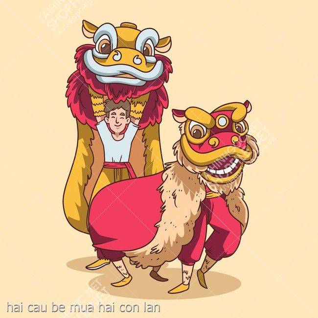 hai cau be mua hai con lan